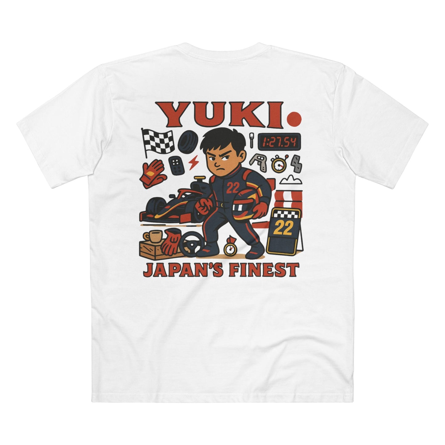 Yuki Tsunoda F1 Tee - Red Bull Grand Prix Edition - VFtees