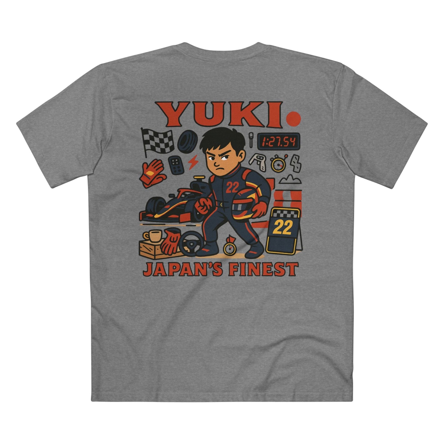 Yuki Tsunoda F1 Tee - Red Bull Grand Prix Edition - VFtees