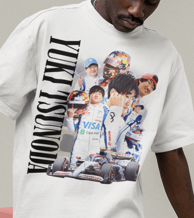 Yuki Tsunoda Formula One (F1) Graphic Tee - VFtees