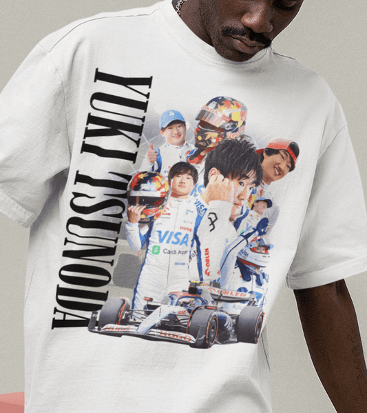 Yuki Tsunoda Formula One (F1) Graphic Tee - VFtees