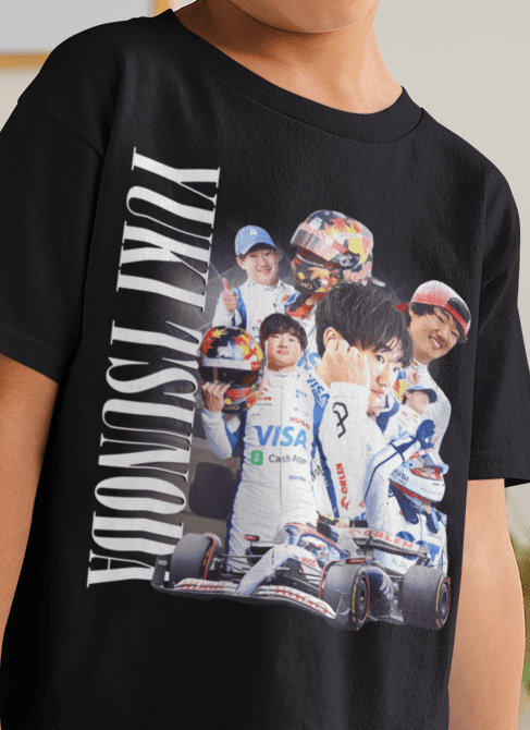Yuki Tsunoda Formule One (F1) Graphic Tee (Kids) - VFtees