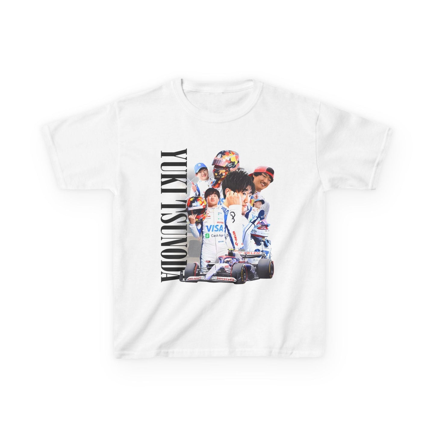 Yuki Tsunoda Formule One (F1) Graphic Tee (Kids) - VFtees